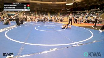 61 lbs Quarterfinal - Legend Bigheart, Sperry Wrestling Club vs Jaxon Ditmore, Team Tulsa Wrestling Club
