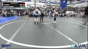73 lbs Round Of 16 - Ty Burns, Morrison Takedown Club vs Declan Lambert, Husky WC