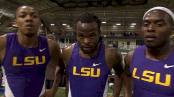 Caleb Williams and LSU fired up to leave NCAAs with a win in the 4x400 2013 Alex Wilson Invitational