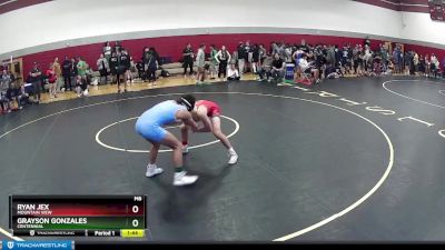 139-139 lbs Semifinal - Grayson Gonzales, Centennial vs Ryan Jex, Mountain View