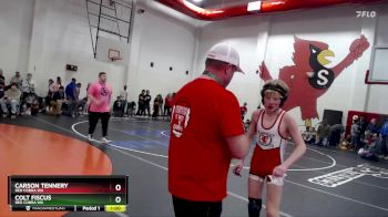 97 lbs Cons. Round 3 - Carson Tennery, Red Cobra WA vs Colt Fiscus, Red Cobra WA