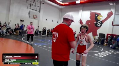 97 lbs Cons. Round 3 - Carson Tennery, Red Cobra WA vs Colt Fiscus, Red Cobra WA