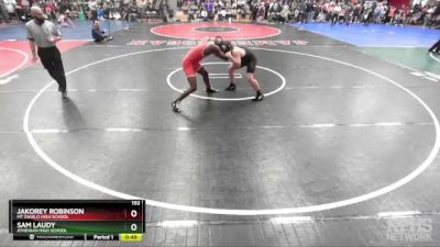 192 lbs Cons. Round 2 - Sam Laudy, Athenian High School vs Jakorey Robinson, Mt Diablo High School