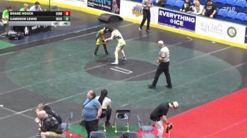 140 lbs Consi Of 8 #1 - Shane Houck, Downingtown East vs Cameron Lewis, Woodland Hills