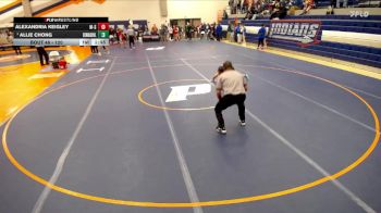 120 lbs Champ. Round 2 - Allie Chong, Edwardsville (H.S.) vs Alexandria Keigley, Mahomet Seymour