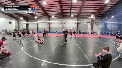 82 lbs Semifinal - Maddox Wilson, Team Tugman - ELB vs Luke Muraglia, Triumph - ELB