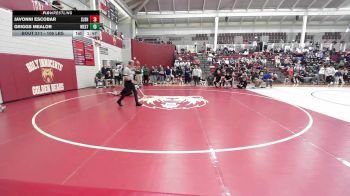 106 lbs Round Of 16 - Javonni Escobar, St. John's School vs Griggs Mealor, The Westminster School