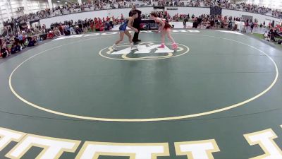 95 lbs Leah Gibbs, Virginia vs Eliana Caro, California Red