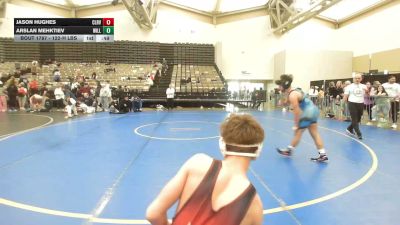 122-H lbs Consi Of 16 #2 - Jason Hughes, Clearview vs Arslan Mehktiev, Willpower Wrestling Club
