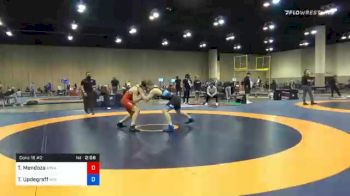 79 kg Consolation - Tanner Mendoza, Arkansas RTC vs Tanner Updegraff, Mat Town USA