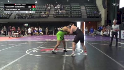 285 lbs Champ. Round 1 - Ethan DeRoche, Providence (Mont.) vs Sebatian Echeverria, Southern Oregon