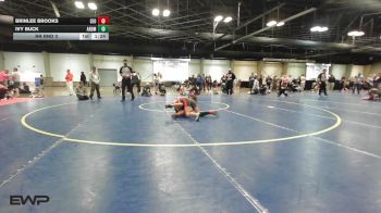 80 lbs Rr Rnd 3 - Brinlee Brooks, SEO Wrestling Club vs Ivy Buck, ARDMORE TAKEDOWN CLUB