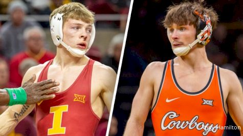 #3 Iowa State Faces #5 Oklahoma State Wrestling In Big 12 Clash