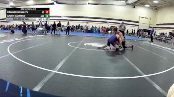 157 lbs Quarterfinal - Justin Gorman, Albion College vs Connor Doughty, Adrian NCAA
