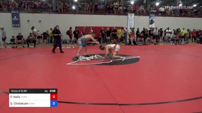 70 kg Consi Of 8 #2 - Paul Kelly, Poway High School Wrestling vs Grigor Cholakyan, Sunkist Kids Monster Garage