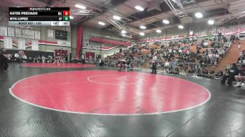 135 lbs Cons. Round 6 - Kayde Preciado, Millikan vs Mya Lopez, Upland