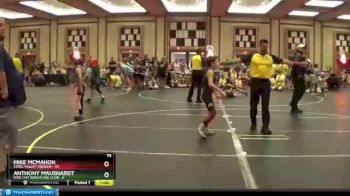 75 lbs Quarterfinals (8 Team) - Mike McMahon, Steel Valley Vouger vs Anthony Maushardt, Ride Out Wrestling Club