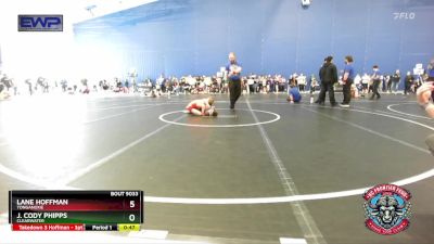 82-85 lbs Round 3 - Lane Hoffman, Tonganoxie vs J. Cody Phipps, Clearwater