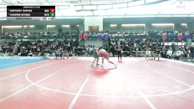 285 lbs Semifinal - Anthony Shivas, Derby/Oxford/Holy Cross vs Cooper Myers, Waterford