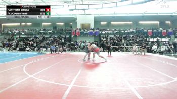285 lbs Semifinal - Anthony Shivas, Derby/Oxford/Holy Cross vs Cooper Myers, Waterford