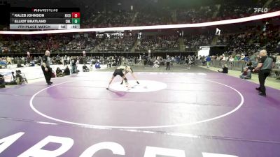 7th Place Match - Elliot Bratland, Clark/Willow Lake vs Kaleb Johnson, Kingsbury County