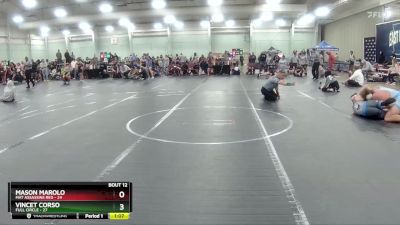 190 lbs Round 3 (8 Team) - Mason Marolo, Mat Assassins Red vs Vincet Corso, Full Circle