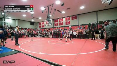 150 lbs Consi Of 8 #2 - Jack Regan, Bookert T Washington vs Vashawn Chatman, Muskogee