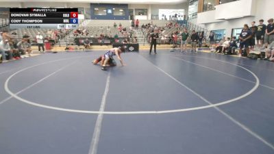 165 lbs Donovan Symalla, Colorado vs Cody Thompson, Michigan Blue