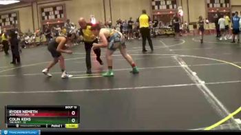 Round 5 (6 Team) - Ryder Nemeth, ACES Wrestling vs Colin Kehs, The Hunt