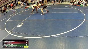 118 lbs Cons. Round 4 - Wyatt Miller, Diamondville Wrestling Club vs Denton Martin, Uintah Wrestling