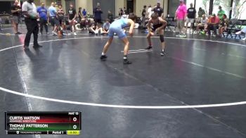 106 lbs Cons. Semi - Thomas Patterson, Alpha Elite vs Curtis Watson, Assassins Wrestling