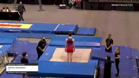 Jeffrey Gluckstein - Individual Trampoline, ETA - 2021 USA Gymnastics Championships