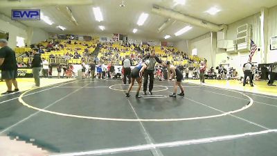 102 lbs Quarterfinal - Rebecca Sanders, Jay Junior High vs Leslie Marquez, Rogers Jr High