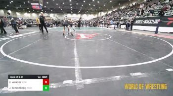 106 lbs Consi Of 8 #1 - Danikka Valadez, Walnut Creek Wrestling Club vs Jasmine Tamondong, Douglas County Grapplers