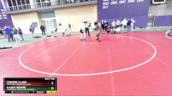 175 lbs Cons. Round 6 - Kaden Bennie, Sanderson Wrestling Academy vs Cinsere Clark, Doomsday Wrestling Club