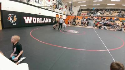 90-93 lbs Round 3 - Joel Henley, Lovell Middle School vs Hoyt Peil, Thermopolis Middle School