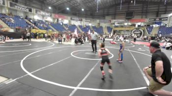 57 lbs Consi Of 8 #2 - Ryker Brynildson, Team Grand Valley Elite vs Gabriel Cisneros, Duran Elite