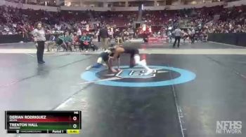 4A 121 lbs Cons. Round 3 - Derian Rodriguez, Belen vs Trenton Hall, Ruidoso