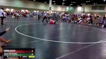 126 lbs Round 2 (16 Team) - Titus Deyoung, Brevard FCA- Island Style vs Didier Novoa, Eagle Empire Black