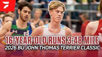 Sam Ruthe Runs 3:48.88 Mile At 16 Years Old! Men's Mile Invite BU Terrier Classic 2026