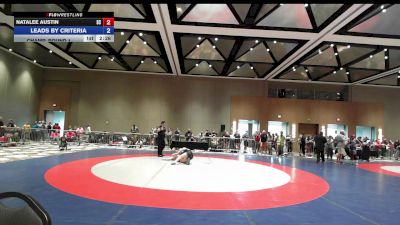 140 lbs Champ. Round 1 - Natalee Austin, SC vs Annabella Harris, AL