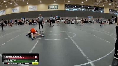 84 lbs Round 1 - John Boyle, Rangers vs Camden Roberts, Capital City Wrestling Club