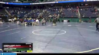 2A 220 lbs Semifinal - Joseph Lioret-tutty, Newton-Conover vs Chase Crayton, Mount Pleasant