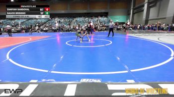 68 lbs Consi Of 8 #2 - Zaniyah Sandoval, MAT MECHANICS vs Salice Briseno, Top Rank