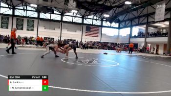 155-169 lbs Quarterfinal - Nikolas Karamaniolas, Izzy Style vs Ayden Larkin, Hoopeston Wrestling