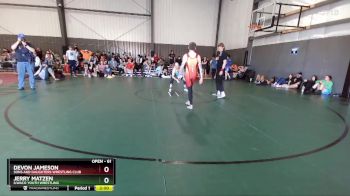 61 lbs Round 2 - Jerry Matzen, Ilwaco Youth Wrestling vs Devon Jameson, Sons And Daughters Wrestling Club