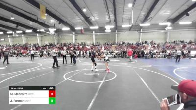 109 lbs Quarterfinal - Mariyah Mascorro, Xcess vs Julissa Forman, Monte Vista Takedown Club