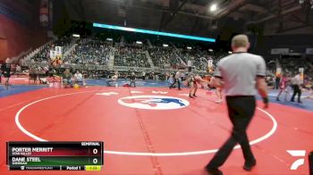 4A-152 lbs Semifinal - Dane Steel, Sheridan vs Porter Merritt, Star Valley