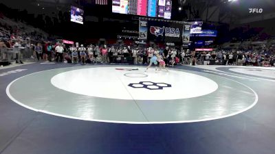 95 lbs Quarters - Olivia Polansky, MA vs Zoey Haney, MO