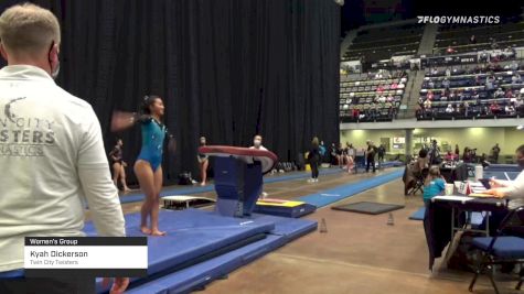 Kyah Dickerson - Women's Group, Twin City Twisters - 2021 Women's Xcel Region 4 Championships